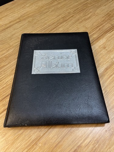 Vintage Senior Album Memories Photo Scrapbook Album KG JD - $9.89