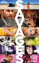 SAVAGES  27X40 ORIGINAL DOUBLE SIDED ONE SHEET MOVIE POSTER  NEAR MINT C... - $8.00