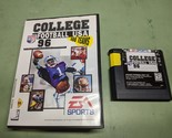 College Football USA 96 Sega Genesis Cartridge and Case - $5.49