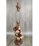 BREST Mfg Abstract Organic Biomorphic Chalkware Tree Lamp Mid Century Mo... - €343,98 EUR