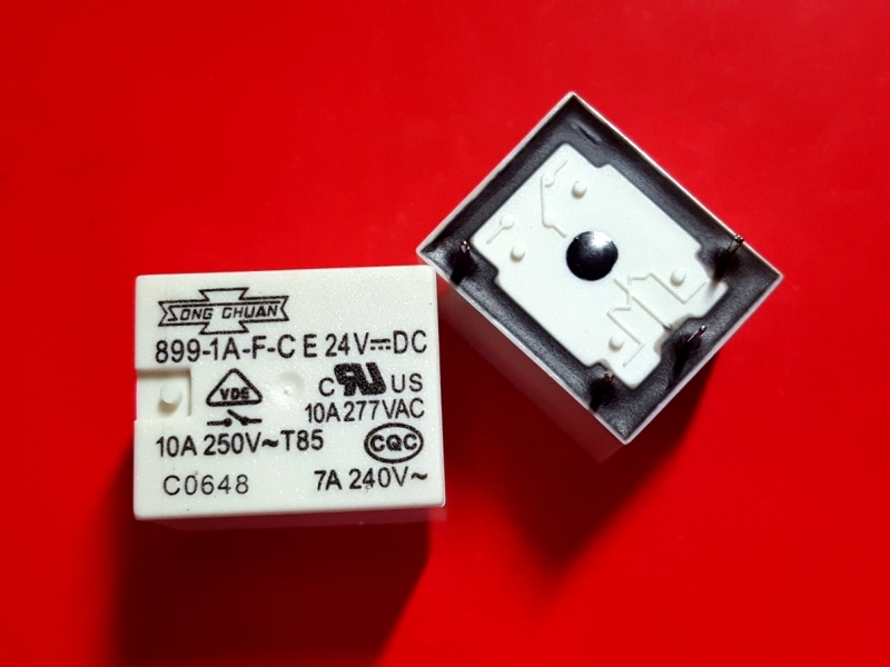 899-1A-F-C E, 24VDC Relay, SONG CHUAN Brand New!!