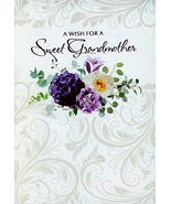 A Wish For A Sweet Grandmother - Birthday Greeting Card - 01370 - $2.79