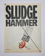 Sludge Hammer STP Oil Treatment The Racer&#39;s Edge AJ Foyt Vintage Auto Pr... - $11.99