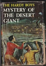 The Hardy Boys Mystery Of The Desert Giant 1st Ed 1st Print HCDJ 1961 Vtg Book - £62.36 GBP