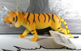 2019 Angry Bengal Tiger toy Figure plastic jungle animal Predator Nature World  - £7.86 GBP