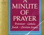A Minute of Prayer edited by Christopher Cross / 1954 Pocket Cardinal Pa... - $4.55