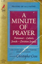 A Minute of Prayer edited by Christopher Cross / 1954 Pocket Cardinal Pa... - £3.57 GBP