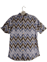 American Eagle Classic Fit Southwestern Print Short Sleeve Button Down M... - £12.62 GBP