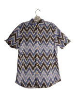 American Eagle Classic Fit Southwestern Print Short Sleeve Button Down M... - £12.46 GBP