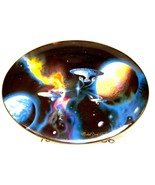 Star Trek &quot;To Boldly Go&quot; Collector Plate Space, The Final Frontier Hamilton - $18.80