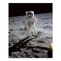 1969 Buzz Aldrin Near Apollo 11 Lunar Module Photo Print Wall Art Poster - £13.58 GBP+
