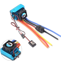 New 120A Sensored Brushless ESC Speed Controller T Plug for 1/8 1/10 1/12 RC Car - £41.39 GBP