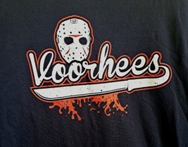 Voorhees T-Shirt XL Friday the 13th Jason Machete Horror Killer Slasher - £15.49 GBP