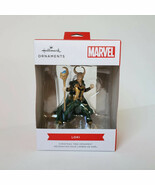 Hallmark 2021 Disney Marvel AVENGERS LOKI 3.5&quot; Boxed Christmas Tree Orna... - $187.52 MXN