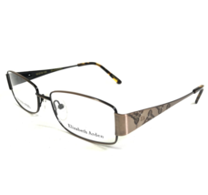 Elizabeth Arden Eyeglasses Frames EA 6033-1 Brown Rectangular Full Rim 5... - $46.40