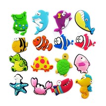 Cute 16pcs Set Fish Model Magnetic Fridge Magnet Decor Refrigerator Magn... - $16.65