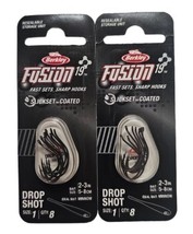 Berkley Fusion19 Drop Shot Hook Bass, Trout, &amp; Walleye Finesse Fishing H... - $12.86