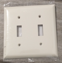 Jasco Almond Double Toggle Wall Switch Cover (Standard Size) - $4.94
