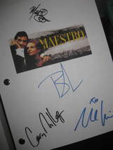 Maestro Signed Movie Film Script Screenplay X4 Autograph Carey Mulligan Bradley  - £16.01 GBP