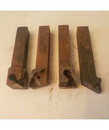 Lot of 4 turing insert holders Lathe carbide tools 3/4&quot;. Carboloy TRW im... - £26.03 GBP