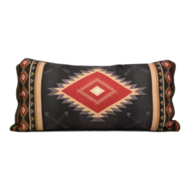 Donna Sharp Southwestern Decorative Pillow Cozy Log Cabin Rustic Lodge 11&quot; x 22&quot; - £22.39 GBP