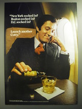 1974 Cutty Sark Scotch Ad - New York socked in? Boston socked in? - $18.49