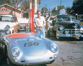 James Dean Poster 24 x 36 inches Rebel Without a Cause Porsche Spyder Si... - $42.50