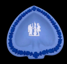 Wedgwood Trinket Dish Bowl Ring Jewelry Coin Ashtray Blue White English Regency - $27.83