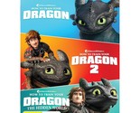 How to Train Your Dragon 1 &amp; 2 / Hidden World DVD | 3 Movies | Region 4 &amp; 2 - £22.78 GBP