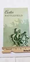 Vtg 1961 Souvenir Historical Handbook CUSTER BATTLEFIELD MT National Boo... - £8.97 GBP