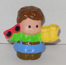 Fisher Price Current Little People Boy with boots and sunglasses FPLP - $4.83