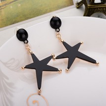CHUHAN New Creative Girls Star Earrings Fashion Jewelry for Women Party Gifts Pe - £10.77 GBP