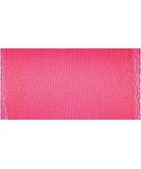 Offray Wired Bistro Ribbon 1-1/2&quot;X9&#39;-Shocking Pink - $8.34