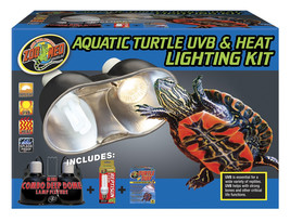 Zoo Med Aquatic Turtle UVB and Heat Lighting Kit 1 count Zoo Med Aquatic Turtle  - £55.76 GBP