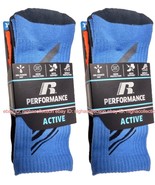 6Pair Russell® Performance Active DRI-POWER 360 Boys Crew Socks M Shoe S... - $27.77 CAD