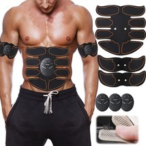 Us Abs Stimulator Abdominal Ems Muscle Training Toning Belt Trainer Fitn... - £23.97 GBP