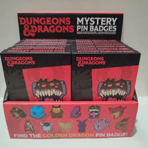 Dungeons And Dragons Collector Enamel Pins Series Case Of 12 Boxes - £75.55 GBP