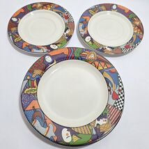 Vintage 1991 Vitromaster Metropolitan Salad Plate Saucers Art Deco 7.25"... - $22.97