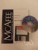 Mcafee Office 2000 CD-ROM With Manual Very Good NO BOX  - £15.92 GBP