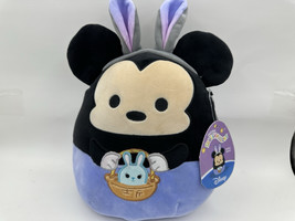 Squishmallows 8” Plush Disney Mickey Mouse w/ Bunny Ears - Easter Theme ... - $14.99