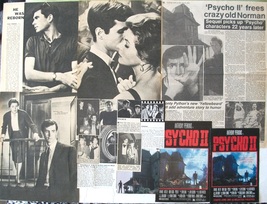Anthony Perkins ~ (13) Color And B&amp;W Clippings, Articles, Adverts From 1960-1986 - £7.89 GBP