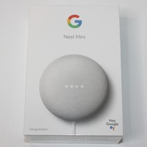 Google Nest Mini 2nd Generation in Chalk Color New in Sealed Box MSRP $49 - £23.97 GBP