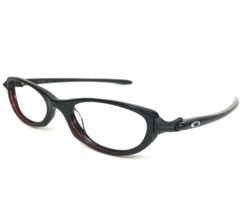 Vintage Oakley Eyeglasses Frames Tangent 11-595 Black Cherry Dark Red 48-18-133 - £51.09 GBP