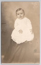 RPPC Sweet Edwardian Baby Boy Photo Portrait  Postcard H21 - £5.47 GBP