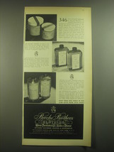 1945 Brooks Brothers Advertisement - 346 Smoking Tobacco, Shampoo, Pine Cologne - £14.60 GBP