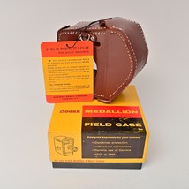 Kodak Field Case Leather w/ Strap For Kodak Medallion 8 Movie Camera No.... - £13.44 GBP