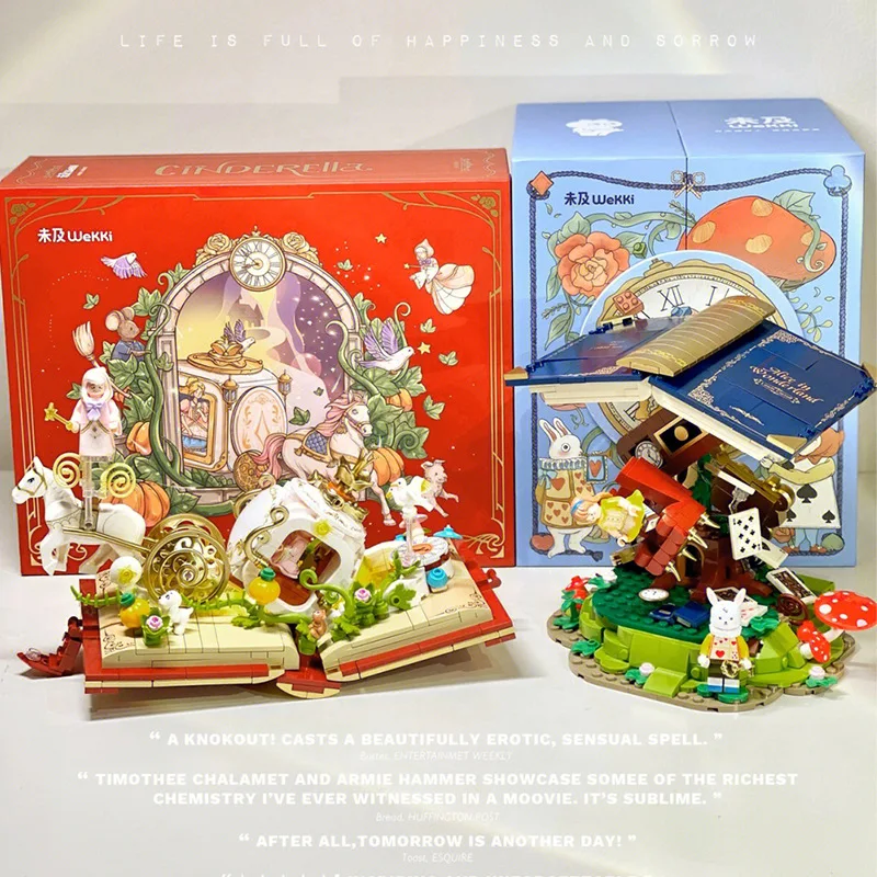 Wekki Fairy Tale Book：Alice Wonderland Model Series Children Assemble To - £95.77 GBP