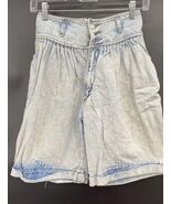Vintage 80s Jordache Pleated High Waist Denim Shorts Made in USA Women’s - $14.84