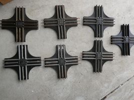 Lot of 7 Vintage O O27 Lionel Track Crossovers Crossings 020 - $34.65