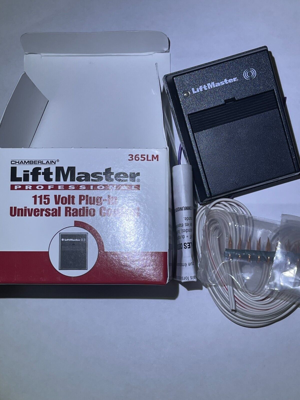 Liftmaster 365LM 315MHz Universal Plug-In Receiver w/ Transformer Garage Opener - $39.50
